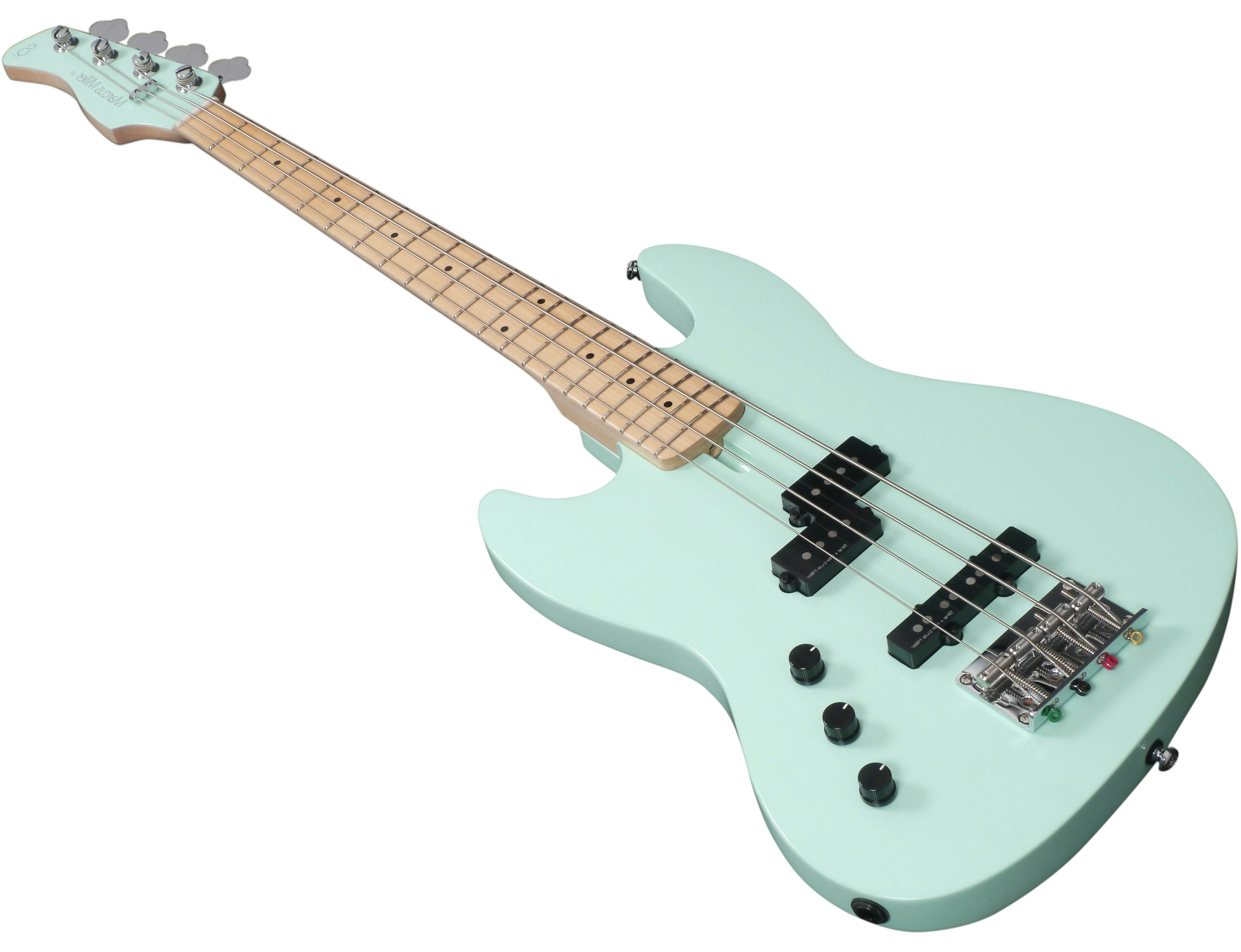 Sire Version 2 Marcus Miller U5 Left-Handed Short Scale Bass Guitar in Mint  - Andertons Music Co.