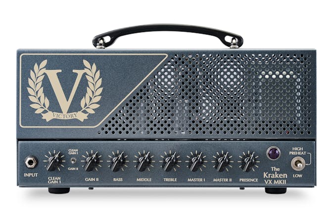 Victory VX MKII The Kraken 50w 6L6 Valve Amp Head - Andertons 