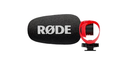 RODE VideoMicro II Ultra-compact On-camera Shotgun Mic with HELIX Isolation Mount