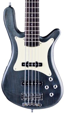 Warwick Streamer CV 5 Bass Guitar in Nirvana Black
