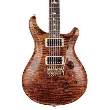 PRS Limited Edition Wood Library 10 Top Custom 24 Electric Guitar in Satin Yellow Tiger