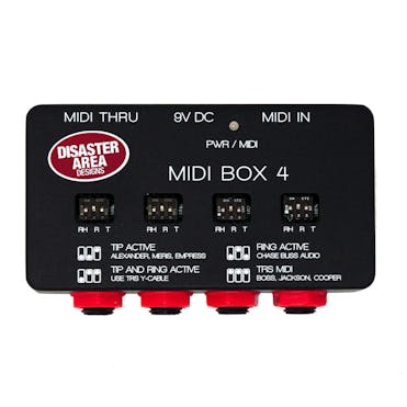 Disaster Area MIDI Box 4 MIDI to 1/4" Converter