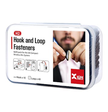 Xvive hook and loop fasteners for U6