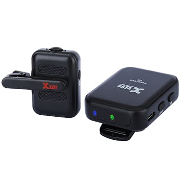 Xvive U6 Compact Wireless Mic System, Hidden Transmitter, Built-in microphone 2.4 GH