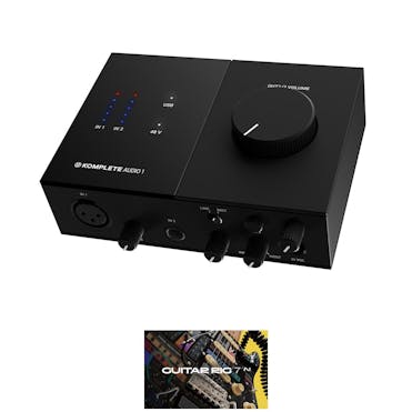 Native Instruments Audio 1 Audio Interface Bundle with Guitar Rig 7