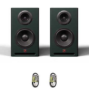 Antelope Audio Atlas i8 Monitor Speakers bundle with cables