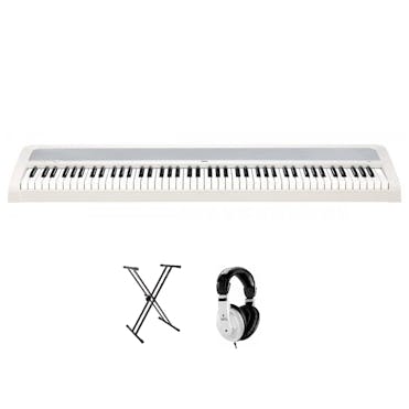 Korg B2 Digital Piano in White Bundle 2