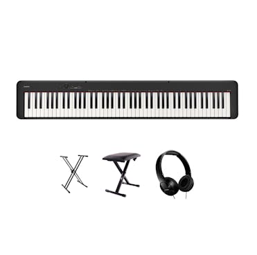 Casio CDP-S110 Digital Piano in Black Bundle 1