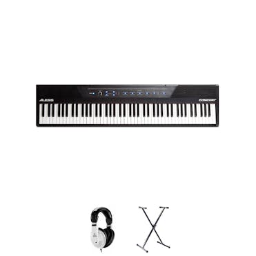 Alesis Concert Digital Piano in Black Bundle