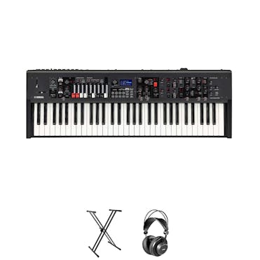 Yamaha YC61 Keyboard in Black Bundle