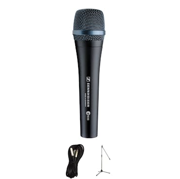 Sennheiser E935 Microphone Bundle with Mic Stand & XLR Cable