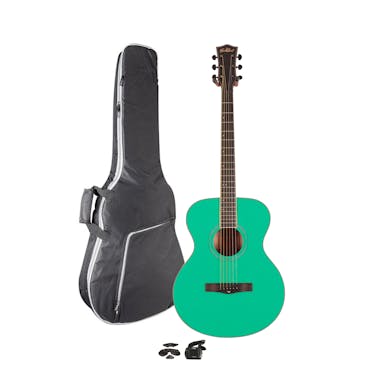 Eastcoast G1 Pistachio Green Acoustic Starter Pack with Accessories