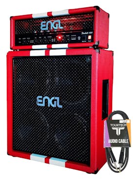 ENGL Amplification 40th Anniversary Fireball 100 Head & 4x12 Speaker Cabinet