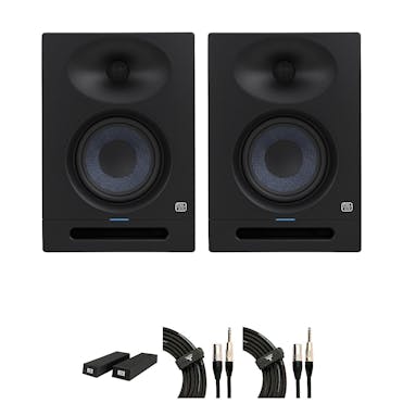 Presonus Eris Studio 5 Monitor Bundle With Foam Speaker Pads and Cables