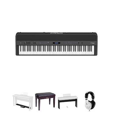 Roland FP-90X Digital Piano in Black Bundle 2