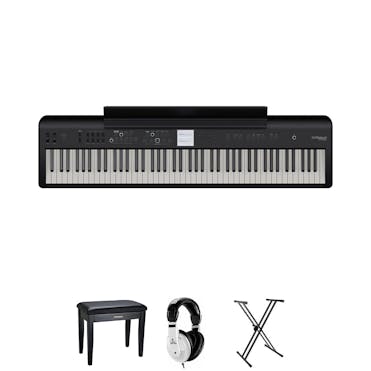 Roland FP-E50 Digital Piano in Black Bundle 2