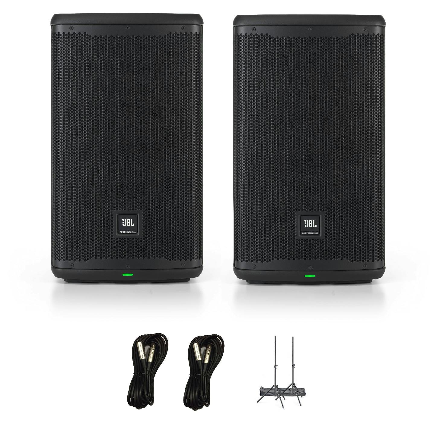 JBL EON 2067 10 inch Speaker Bundle including stands and - Andertons Music
