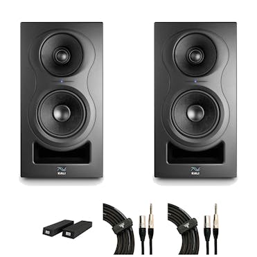 Kali Audio IN-5 Studio Monitor Bundle w/ foam pads and cables
