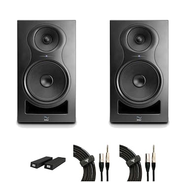 Kali Audio IN-8-V2 Studio Monitor Bundle w/ foam pads and cables