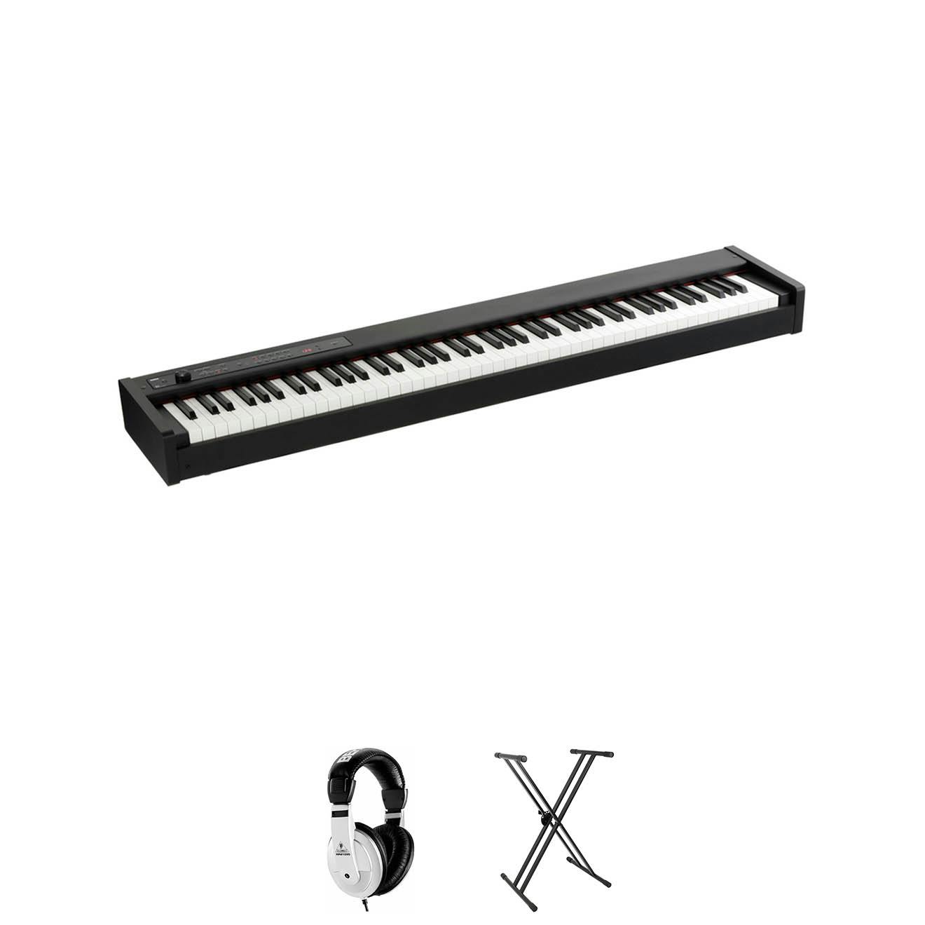 Korg D1 Digital Piano with Stand and Headphones - Andertons Music Co.