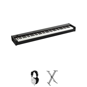 Korg D1 Digital Piano in Black Bundle