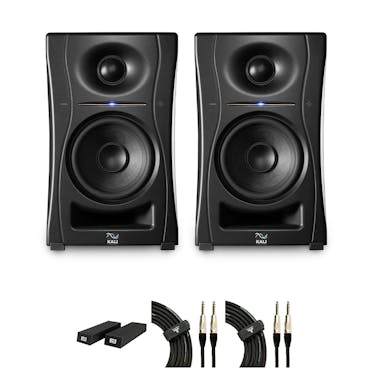 KALI 4 LP-UNF Studio Monitor Bundle with foam and cables