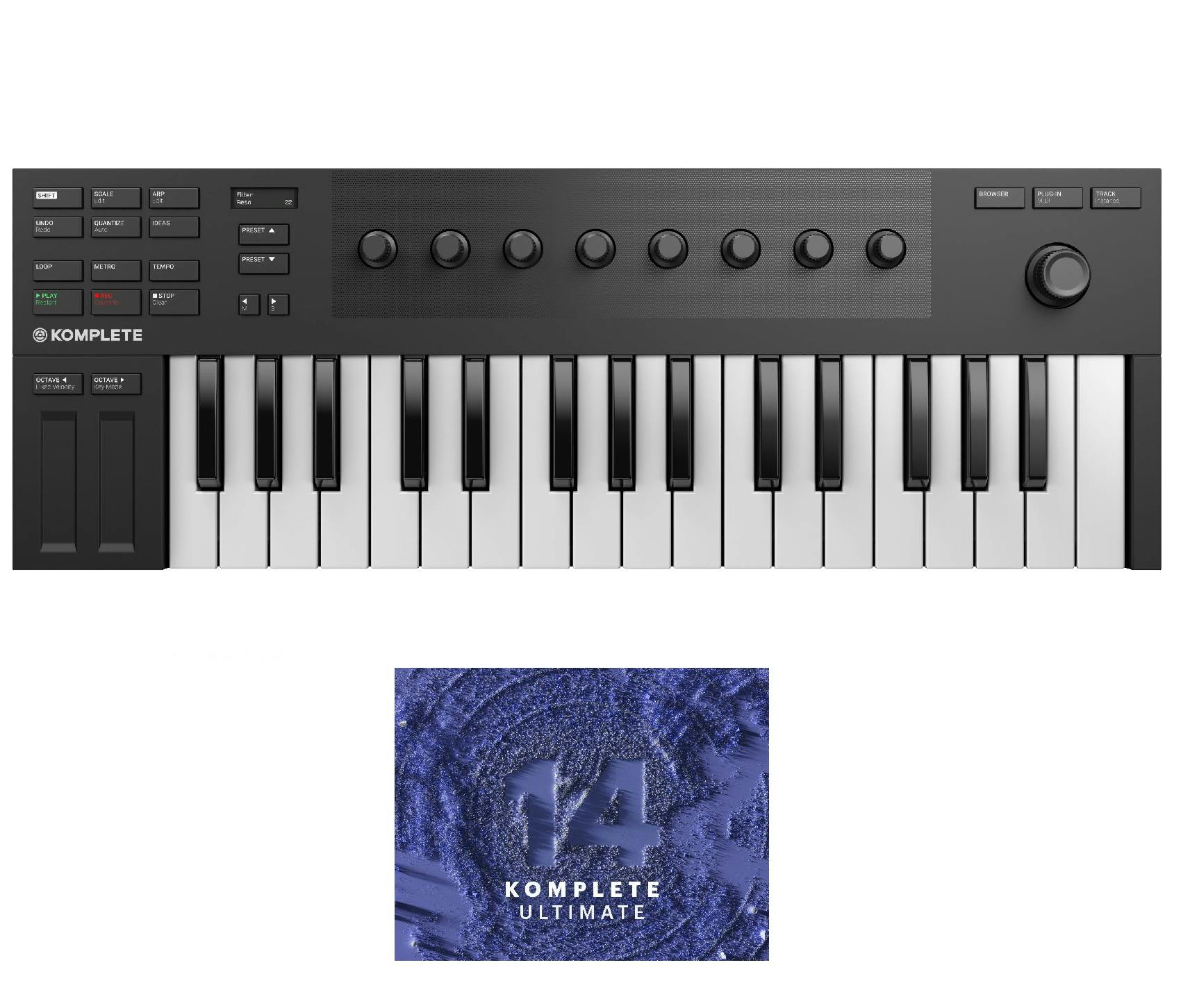 Native Instruments Komplete Kontrol M32 with Komplete 14