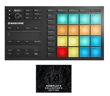 Native Instruments Maschine Mikro Mk3 with Komplete 14 Collector's Edition Upgrade