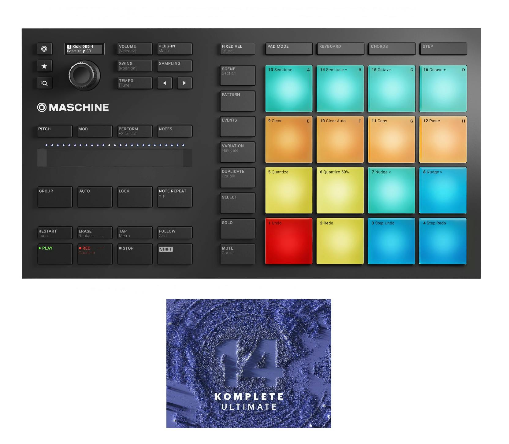 Native Instruments Maschine Mk3 with Komplete 14 Ultimate