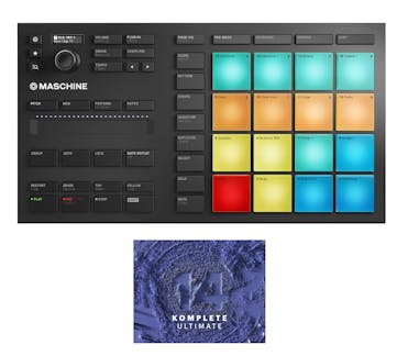 Native Instruments Maschine Mikro Mk3 with Komplete 14 Ultimate Upgrade