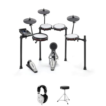 Alesis Nitro Max Electronic Drum Kit inc. Throne, Sticks & Headphones