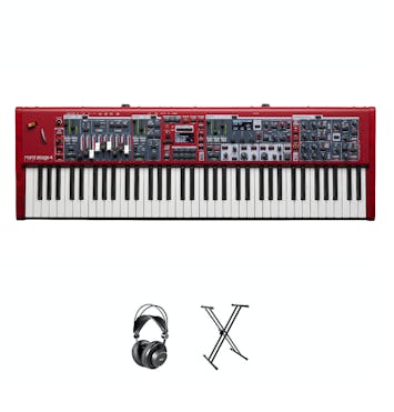 Nord Stage 4 Keyboard in Red Bundle 1