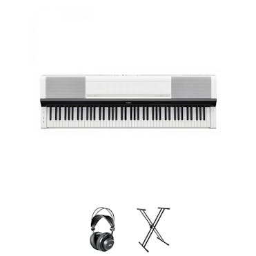 Yamaha P-S500 Digital Piano in White Bundle