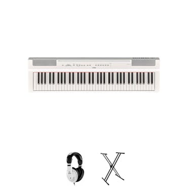 Yamaha P121 Digital Piano in White Bundle