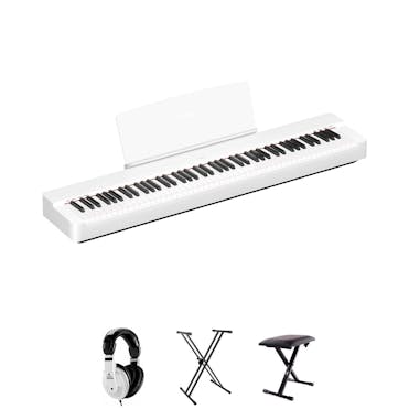 Yamaha P225 Digital Piano in White Bundle 2