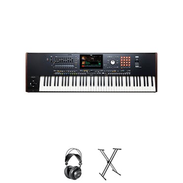 Korg PA5X 76-key Keyboard in Black Bundle