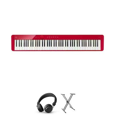 Casio PX-S1100 Digital Piano In Red Bundle 1