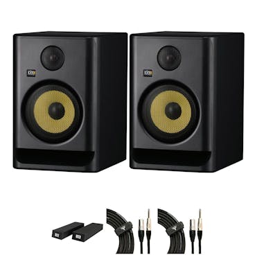 Speaker bundle for KRK Rokit RP7 G5 plus vibro pads and cables