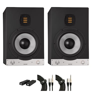 Speaker bundle for Eve Audio SC208 plus vibro pads and cables