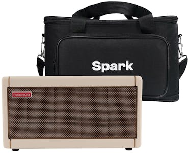 Positive Grid Spark 40w Practice Amp in Pearl with Traveller Bag