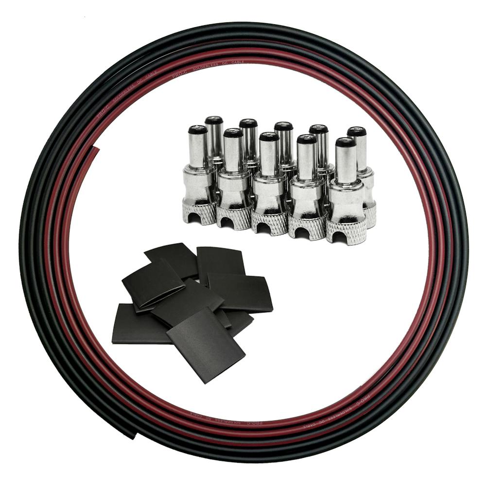 PedalPatch Solderless Pedal DC Cable Kit