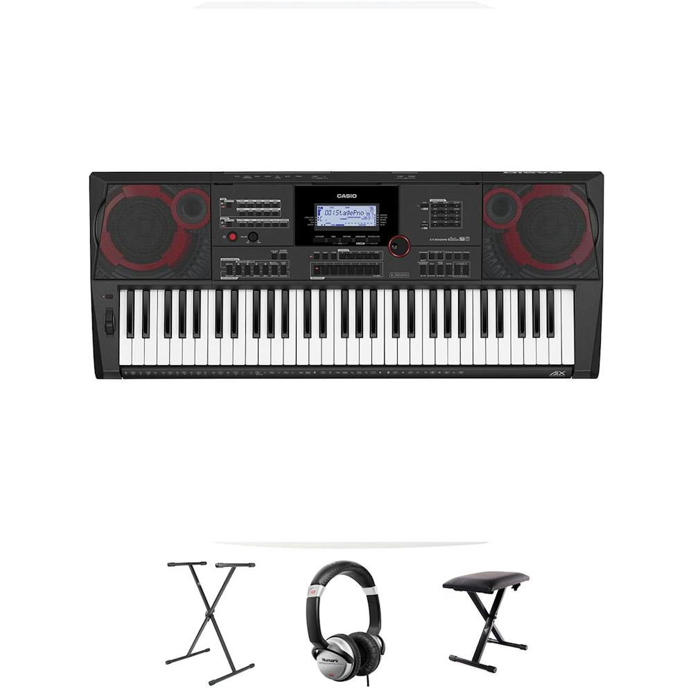 Casio CT-X5000 Home Keyboard Bundle with Stand, Stool and Headphones