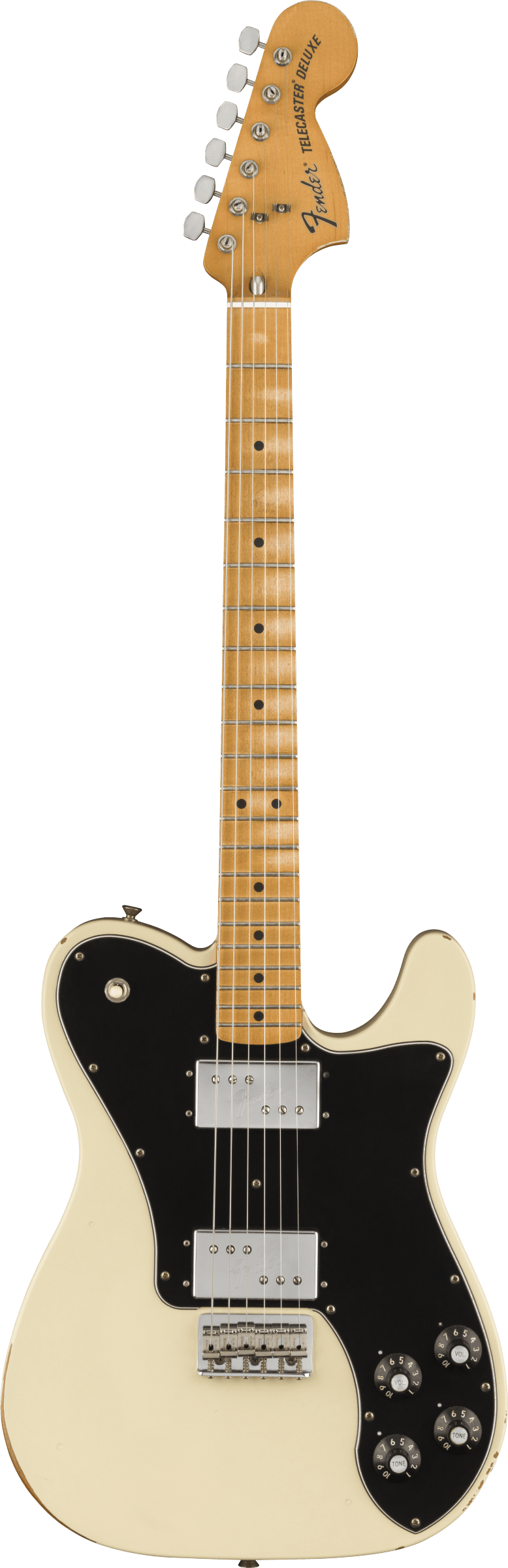 Fender Road Worn '70s Telecaster Deluxe in Olympic White 